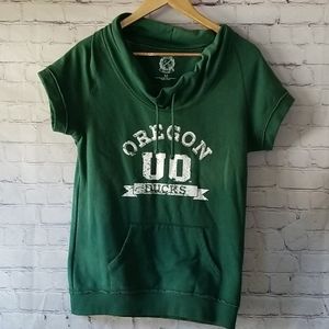 Oregon Duck College Pullover Sweatshirt Sho…